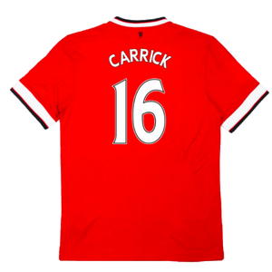 Manchester United 2014-15 Home Shirt (L) (Very Good) (Carrick 16)_1