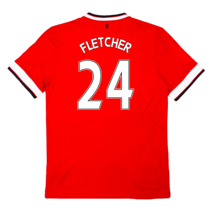 Manchester United 2014-15 Home (XL) (Excellent) (Fletcher 24)