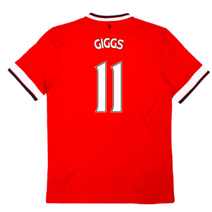 Manchester United 2014-15 Home Shirt (L) (Very Good) (Giggs 11)_1