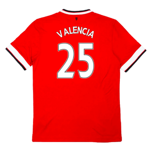 Manchester United 2014-15 Home Shirt (Excellent) (Valencia 25)_1