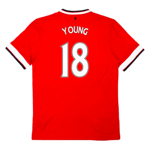 Manchester United 2014-15 Home Shirt (L) (Very Good) (Young 18)_1