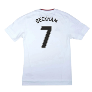 Manchester United 2015-16 Away Shirt (15-16 years) (Very Good) (Beckham 7)_1