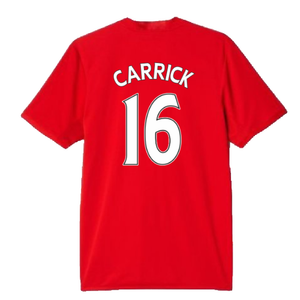 Manchester United 2015-16 Home Shirt (Excellent) (Carrick 16)_1