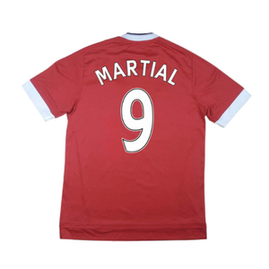 Manchester United 2015-16 Home Shirt ((Excellent) M) (Martial 9)_2