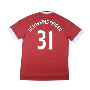 Manchester United 2015-16 Home Shirt ((Good) XS) (Schweinsteiger 31)_2