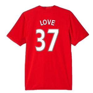 Manchester United 2015-16 Home Shirt (S) (Love 37) (Very Good)_1