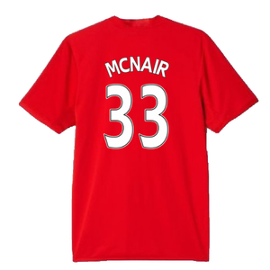 Manchester United 2015-16 Home Shirt (L) (Excellent) (McNair 33)_1