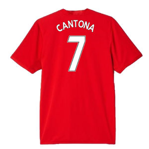 Manchester United 2016-17 Home Shirt (S) (Good) (Cantona 7)_1