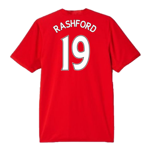 Manchester United Home 2016-17 Shirt (L) (Excellent) (Rashford 19)_1