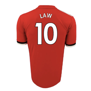 Manchester United 2017-18 Home Shirt (XL) (Excellent) (Law 10)_1