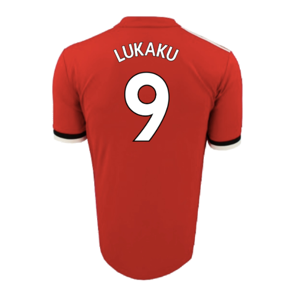 Manchester United 2017-18 Home Shirt (XL) (Excellent) (Lukaku 9)_1