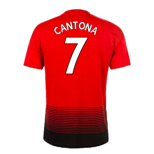 Manchester United 2018-19 Home Shirt (M) (Excellent) (Cantona 7)_1