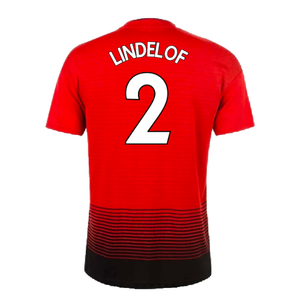 Manchester United 2018-19 Home Shirt (2XL) (Very Good) (Lindelof 2)_1