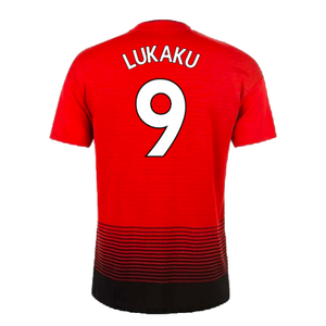 Manchester United 2018-19 Home Shirt (L) (Very Good) (Lukaku 9)_1