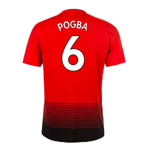 Manchester United 2018-19 Home Shirt (Excellent) (Pogba 6)_1