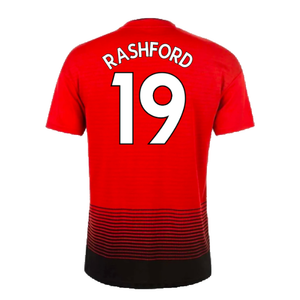 Manchester United 2018-19 Home Shirt (2XL) (Very Good) (Rashford 19)_1