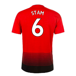 Manchester United 2018-19 Home Shirt (XL) (Good) (Stam 6)_1