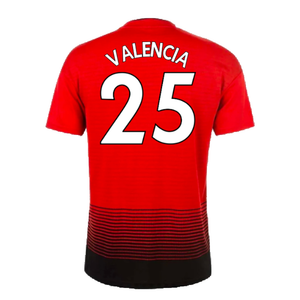 Manchester United 2018-19 Home Shirt (XL) (Excellent) (Valencia 25)_1