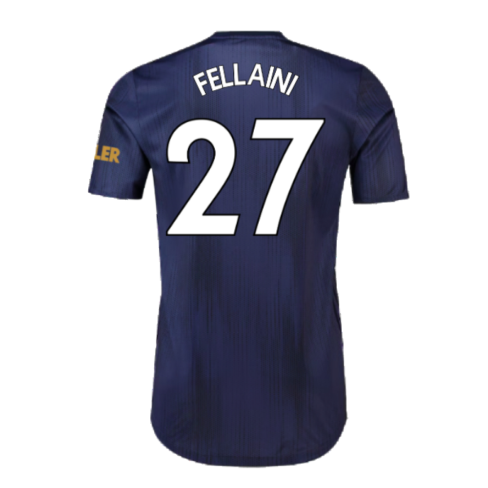 Manchester United 2018-19 Third Shirt (S) (Excellent) (Fellaini 27)_1