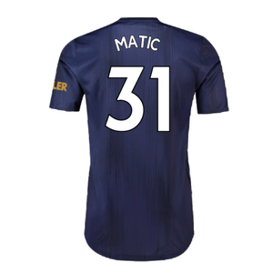 Manchester United 2018-19 Third Shirt (M) (Excellent) (Matic 31)_1