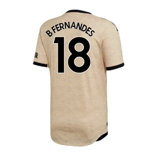 Manchester United 2019-20 Away Shirt (Excellent) (B Fernandes 18)_1