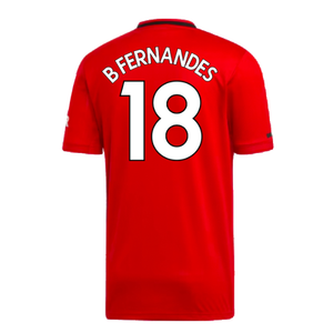 Manchester United 2019-20 Home Shirt (Mint) (B Fernandes 18)_1