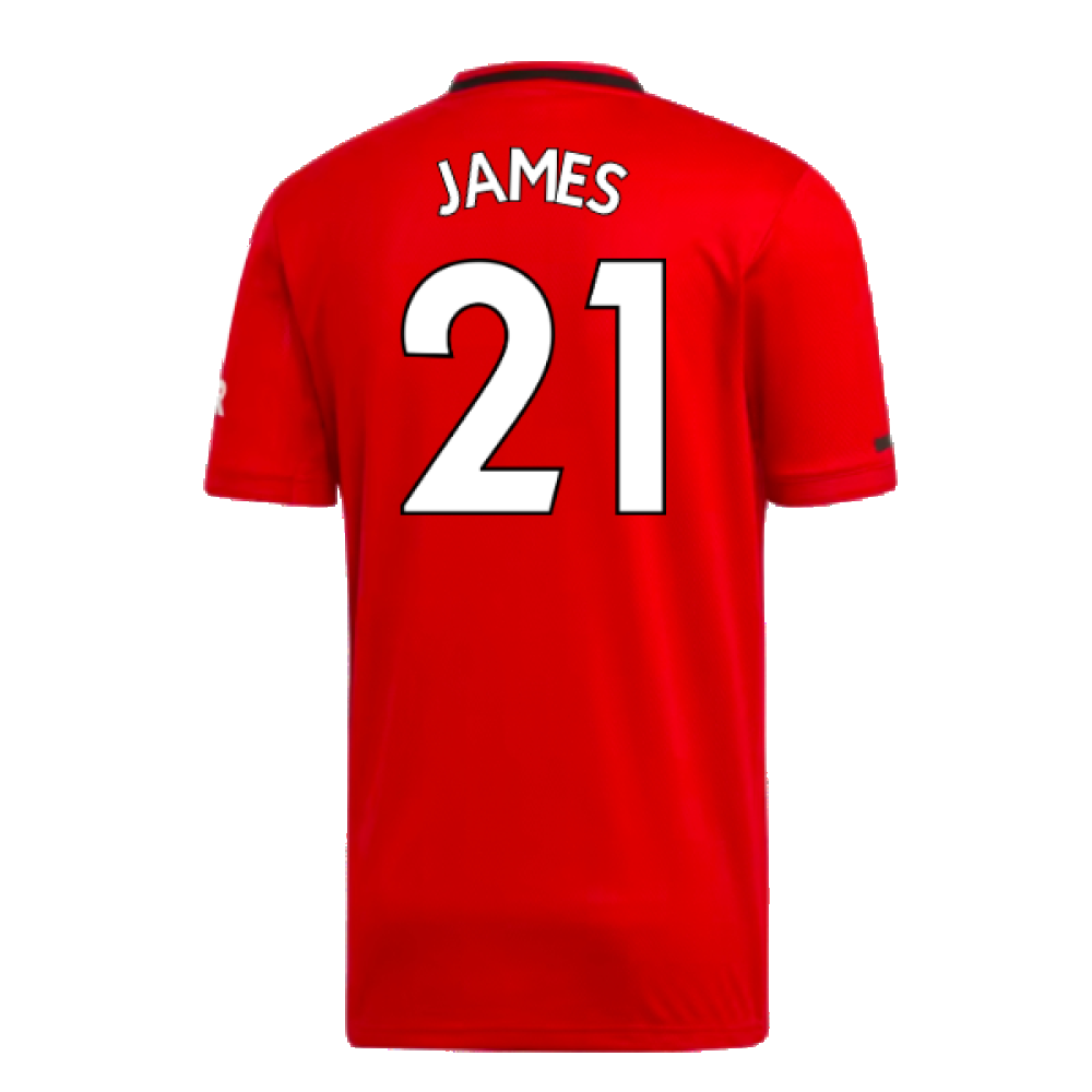 Manchester United 2019-20 Home Shirt (M) (Excellent) (James 21)_1