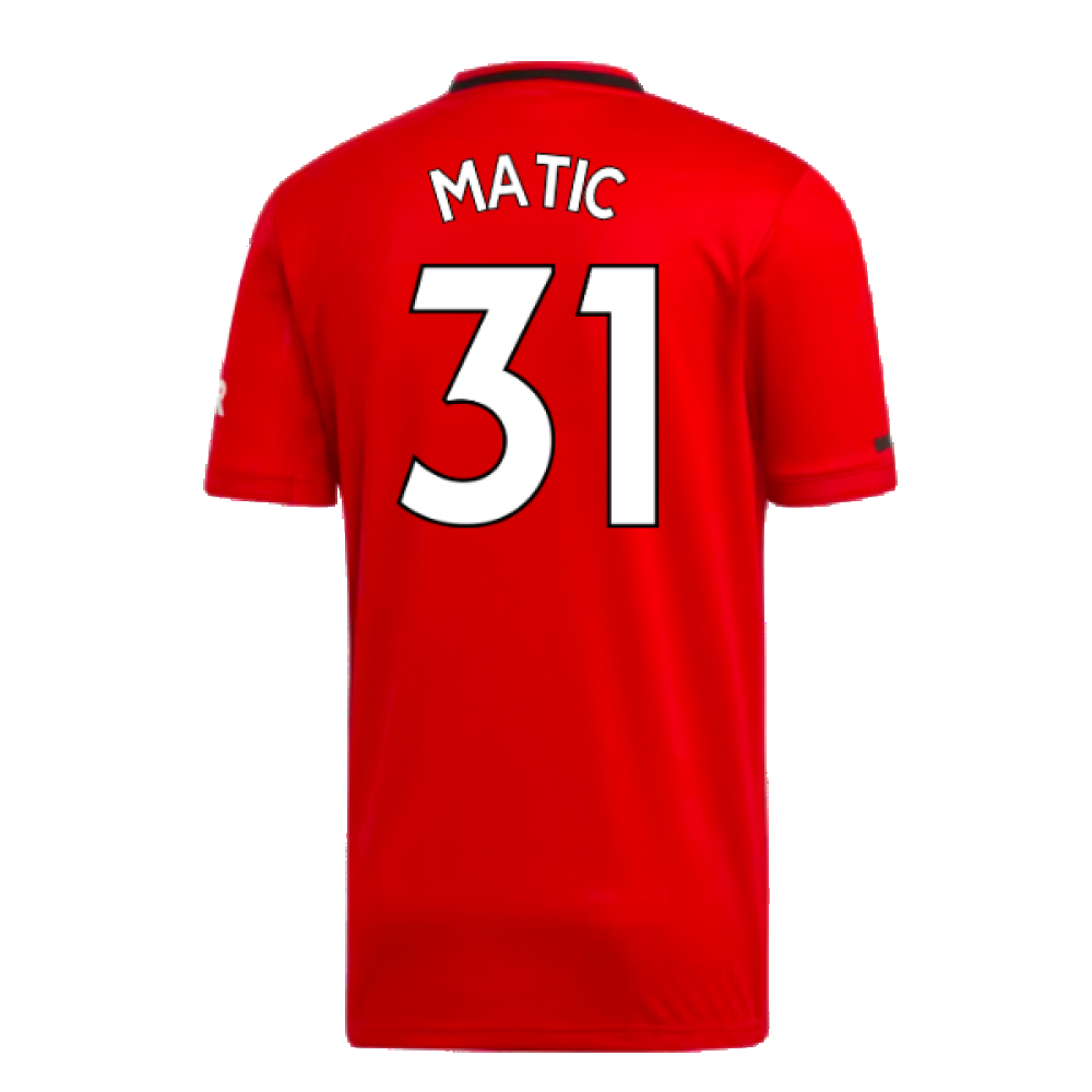 Manchester United 2019-20 Home Shirt (XL) (Very Good) (Matic 31)_1