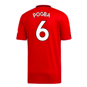 Manchester United 2019-20 Home Shirt (M) (Excellent) (Pogba 6)_1