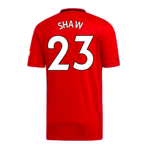 Manchester United 2019-20 Home Shirt (XL) (Very Good) (Shaw 23)_1