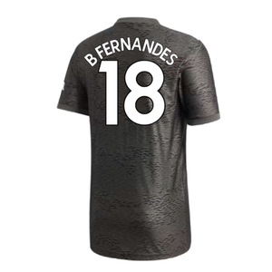 Manchester United 2020-21 Away Shirt (7-8y) (Mint) (B FERNANDES 18)_1