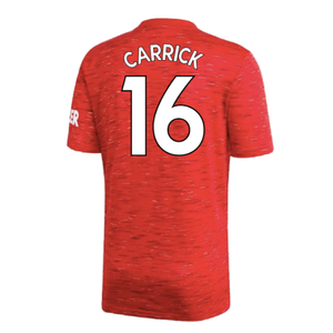 Manchester United 2020-21 Home Shirt (L) (Excellent) (CARRICK 16)_1