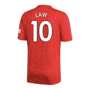 Manchester United 2020-21 Home Shirt (Very Good) (LAW 10)_1