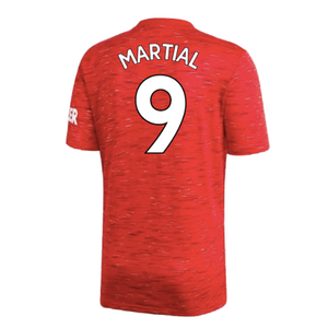 Manchester United 2020-21 Home Shirt (L) (Excellent) (MARTIAL 9)_1