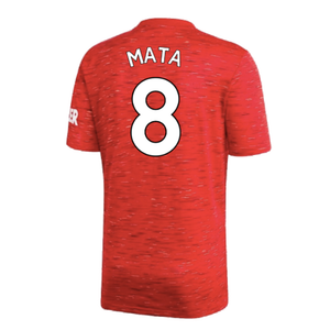 Manchester United 2020-21 Home Shirt (Excellent) (MATA 8)_1