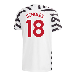 Manchester United 2020-21 Third Shirt (XL) (Good) (SCHOLES 18)_1