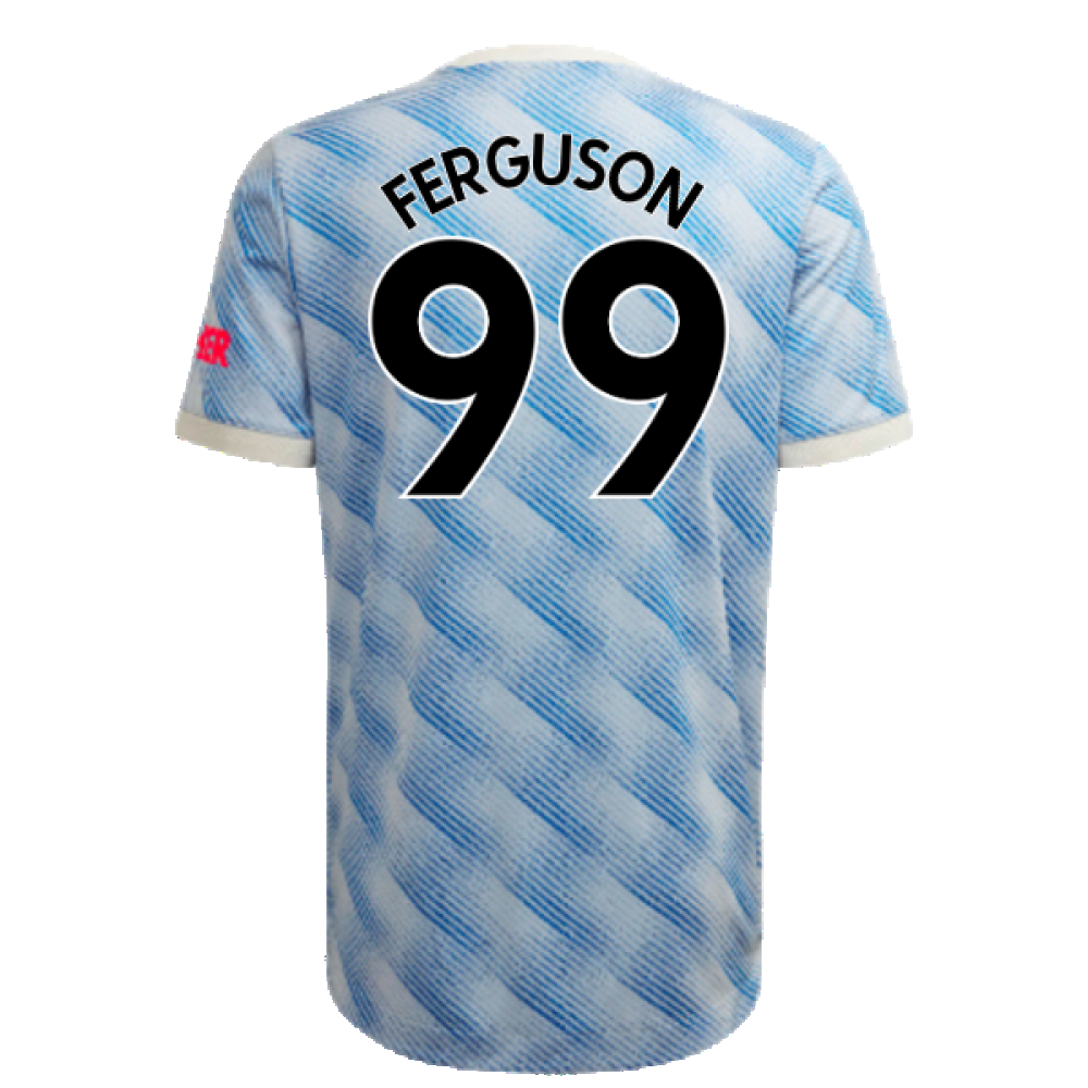 Manchester United 2021-22 Away Shirt (L) (Excellent) (FERGUSON 99)_1
