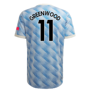 Manchester United 2021-22 Away Shirt (L) (Excellent) (GREENWOOD 11)_1