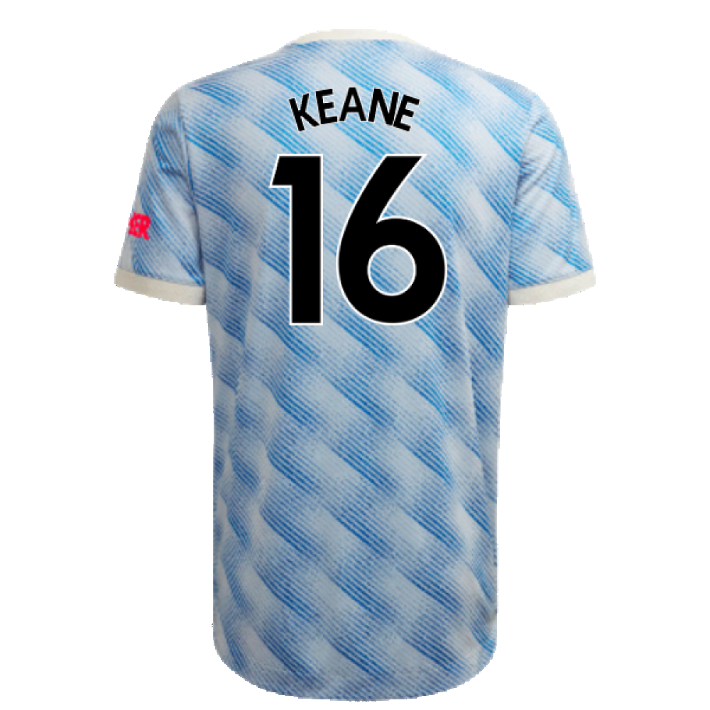 Manchester United 2021-22 Away Shirt (L) (Excellent) (KEANE 16)_1