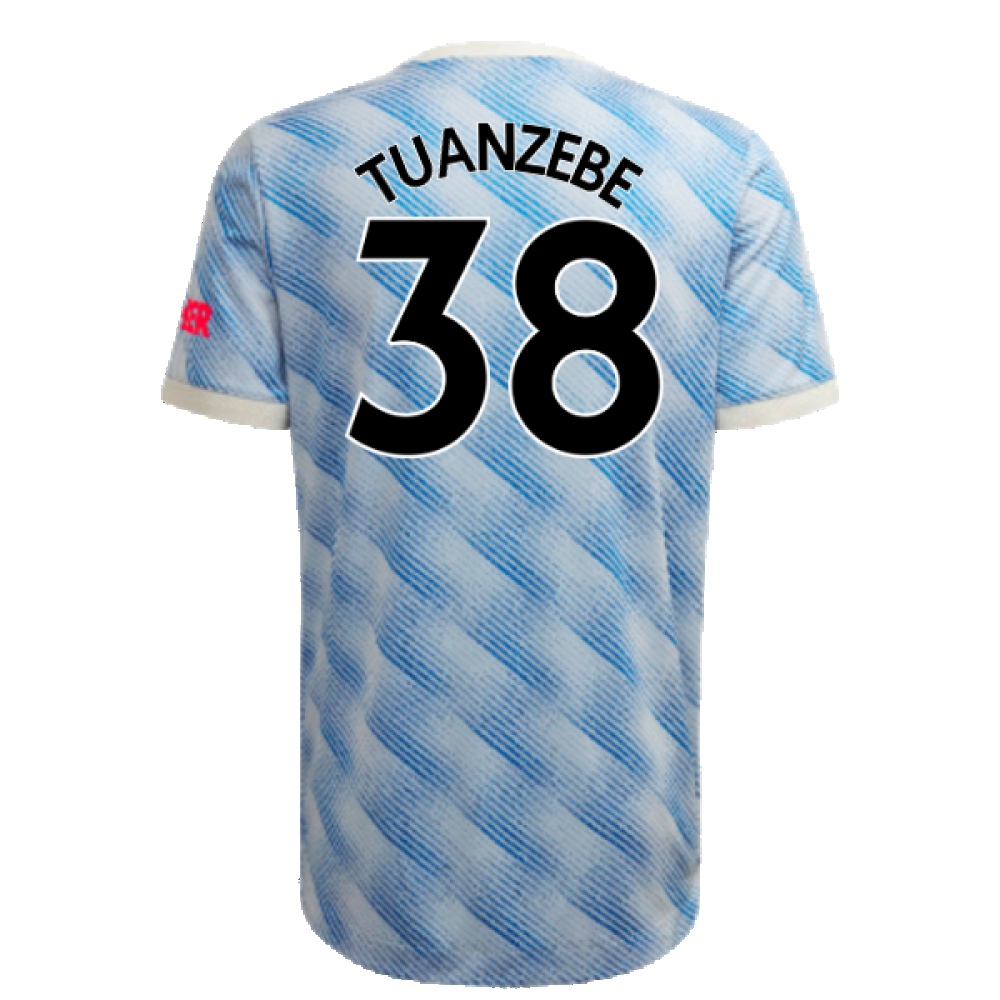 Manchester United 2021-22 Away Shirt (L) (Excellent) (TUANZEBE 38)_1