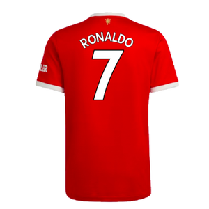 Manchester United 2021-22 Home Shirt (XL) (Good) (RONALDO 7)_1