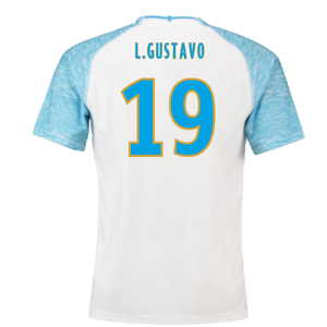 Marseille 2018-19 Home Shirt (XS) (Very Good) (L.Gustavo 19)_1