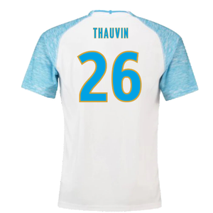 Marseille 2018-19 Home Shirt (XS) (Very Good) (Thauvin 26)_1