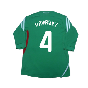 Mexico 2008-2009 Home Shirt (M) (Excellent) (R.Marquez 4)_1