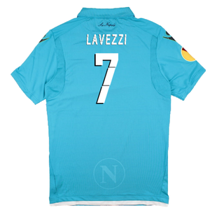 Napoli 2014-15 European Home Shirt (XL) (Excellent) (LAVEZZI 7)_1