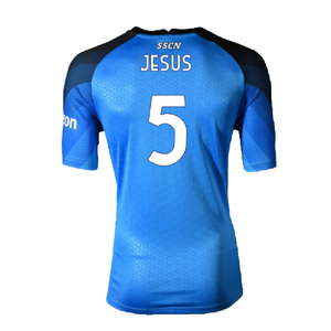 Napoli 2022-23 Home Shirt (M) (Good) (Jesus 5)_1