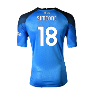 Napoli 2022-23 Home Shirt (S) (Excellent) (Simeone 18)_1