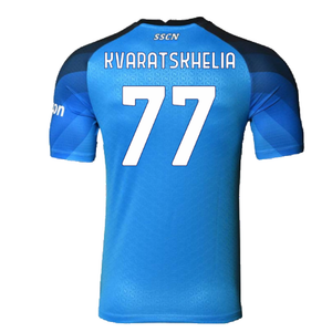 Napoli 2022-23 Player Issue Home Shirt (S) (Excellent) (Kvaratskhelia 77)_1