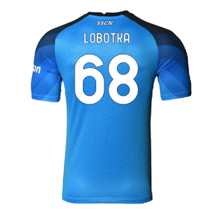 Napoli 2022-23 Player Issue Home Shirt (M) (Excellent) (Lobotka 68)_1