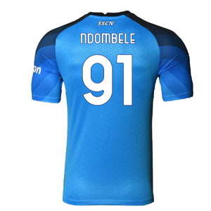 Napoli 2022-23 Player Issue Home Shirt (S) (Very Good) (Ndombele 91)_1